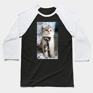 the ribbon cute cats Baseball T-Shirt